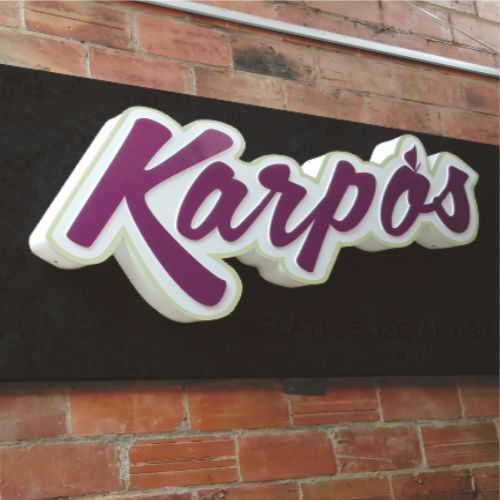 logotipos en acrilico para tu negocio. Envíos a toda Colombia - Siem Editores.